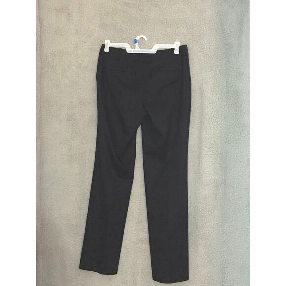 Ann Taylor Black Dress Pants with Front and Back Pockets 6 - Picture 2 of 4